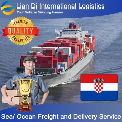 中国からクロアチアまでの専門的な海上輸送、物流代理および配送サービス
